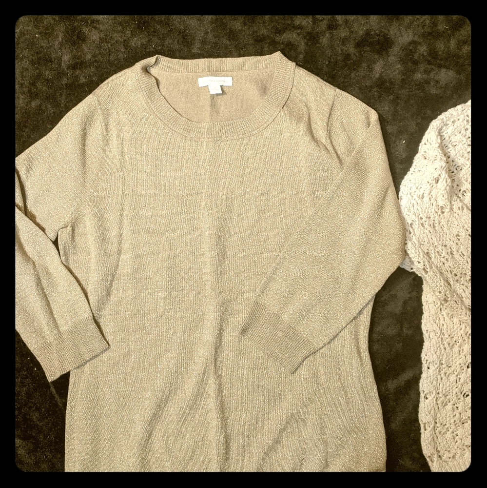 NY& Company + Abercrombie & Fitch sweater duo.